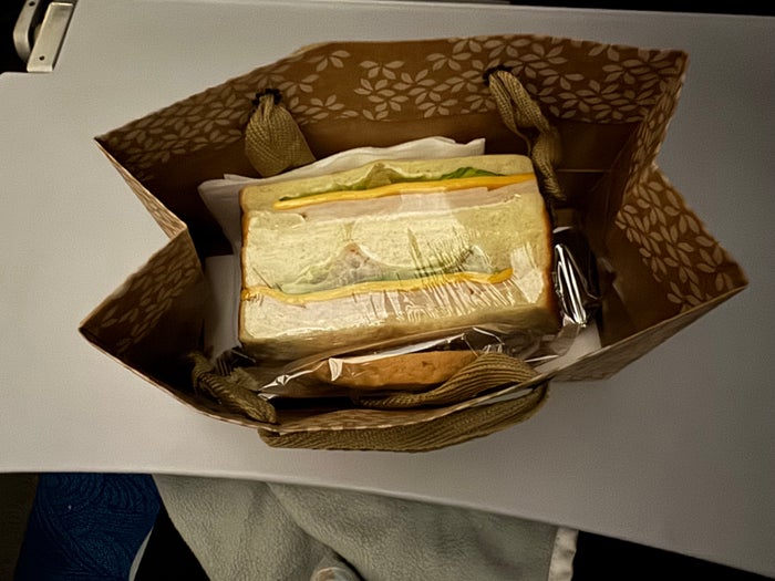 Hawaiian Airlines Sandwich Box Hawaiian Airlines Sandwich Box
