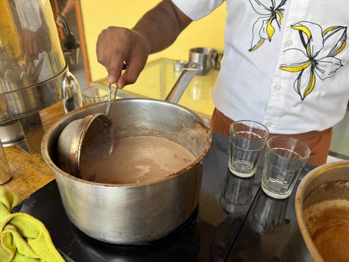 Hyatt Place Goa Candolim Zing breakfast masala chai