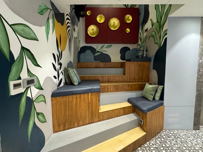 Hyatt Place Goa Candolim first floor lobby seating nook