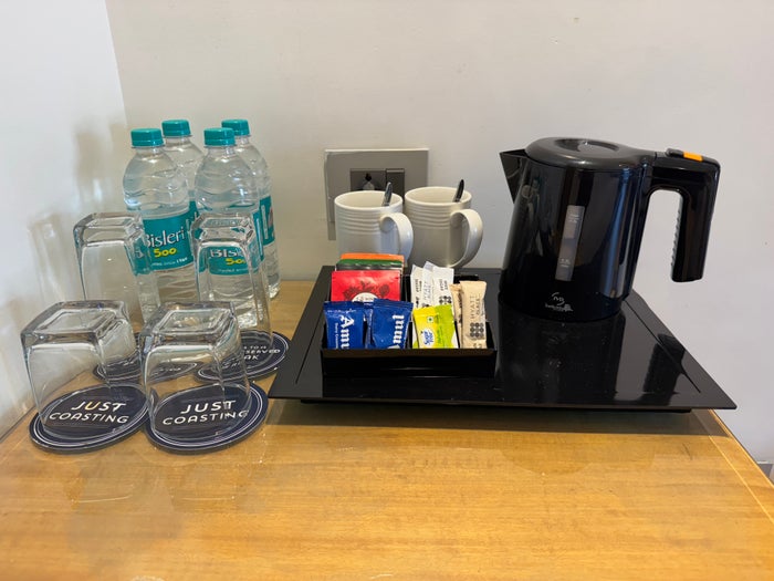Hyatt Place Goa Candolim king room coffee service