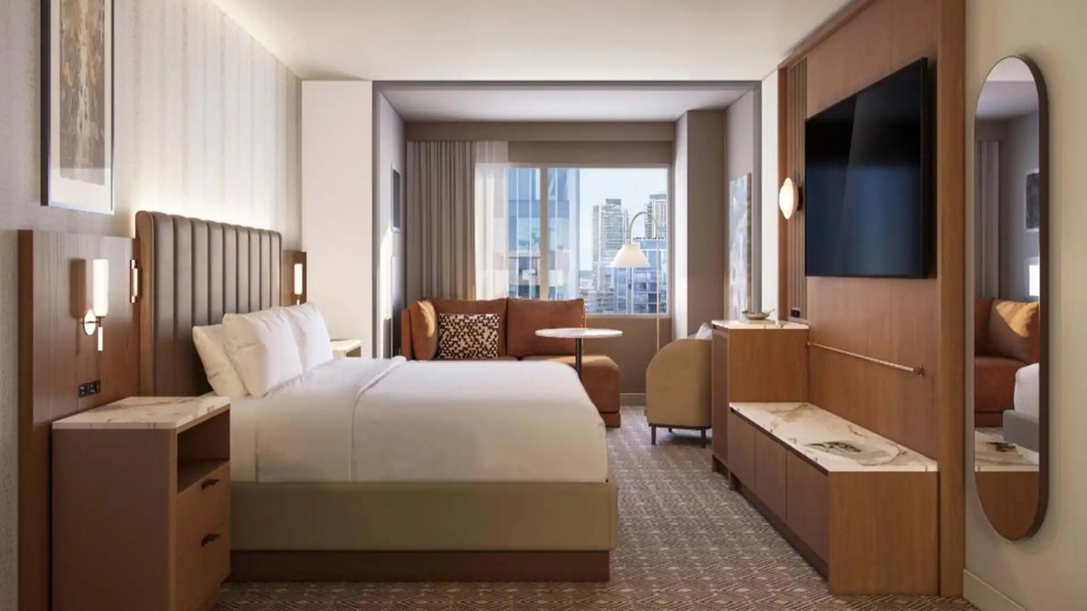 Hyatt Regency Times Square bedroom