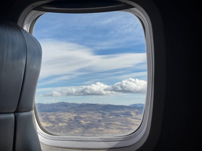 JSX Embraer ERJ135 window and seat JSX Embraer ERJ135 window and seat