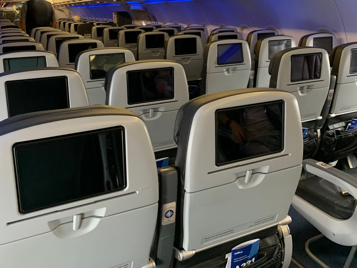 JetBlue A220 interior