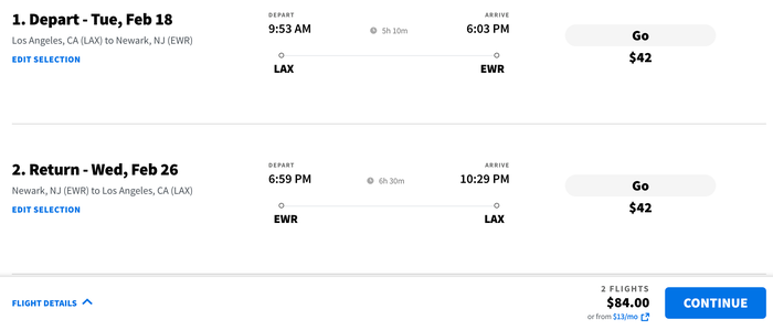 LA to Newark with Spirit LA to Newark with Spirit
