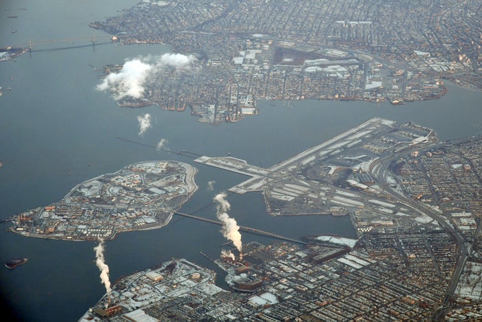 LGA from the air LGA from the air