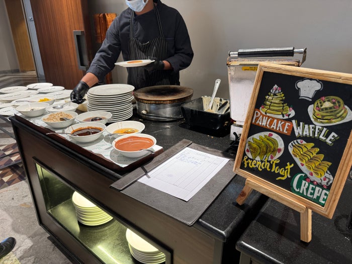Le Meridien Goa Calangute Latest Recipe breakfast waffle station