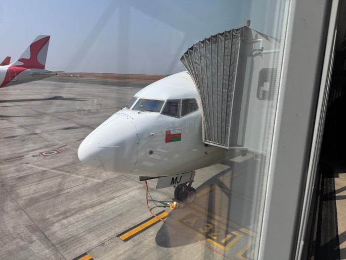 Oman Air GOX MCT 737 from jetbridge