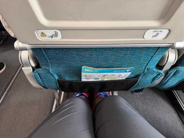 Oman Air GOX MCT 737 legroom