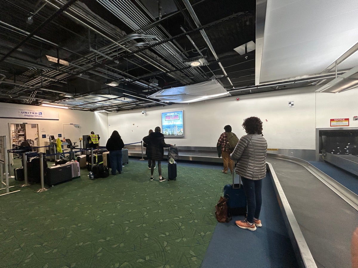 PDX airport baggage claim