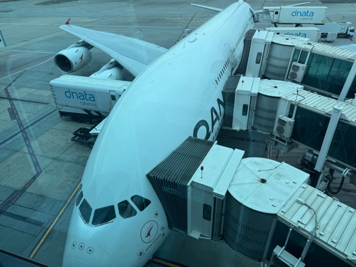 Qantas Business Class A380