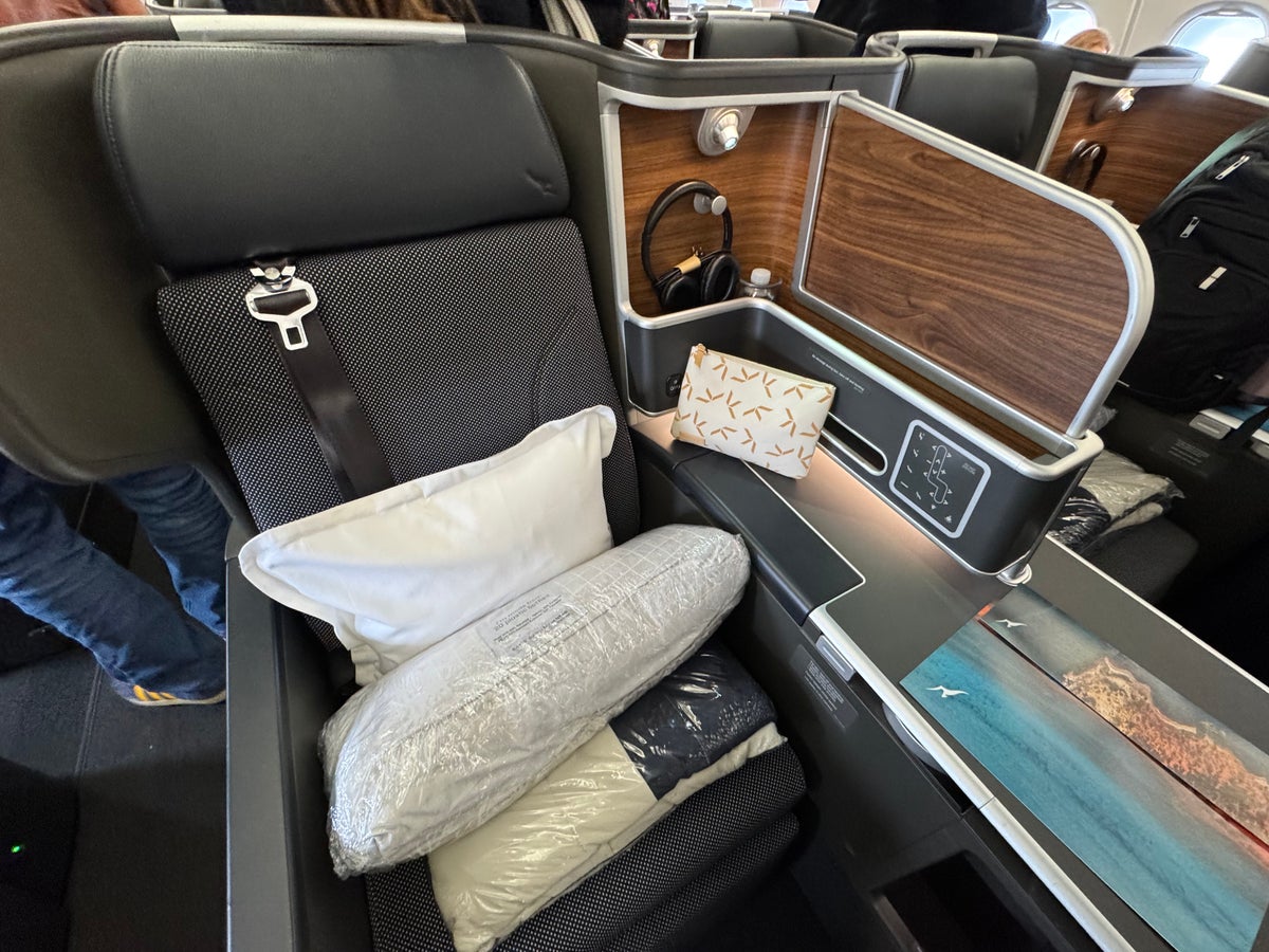 Qantas Business Class First Look