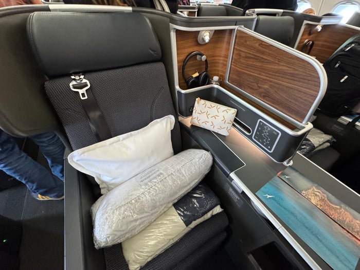 Qantas Business Class First Look Qantas Business Class First Look