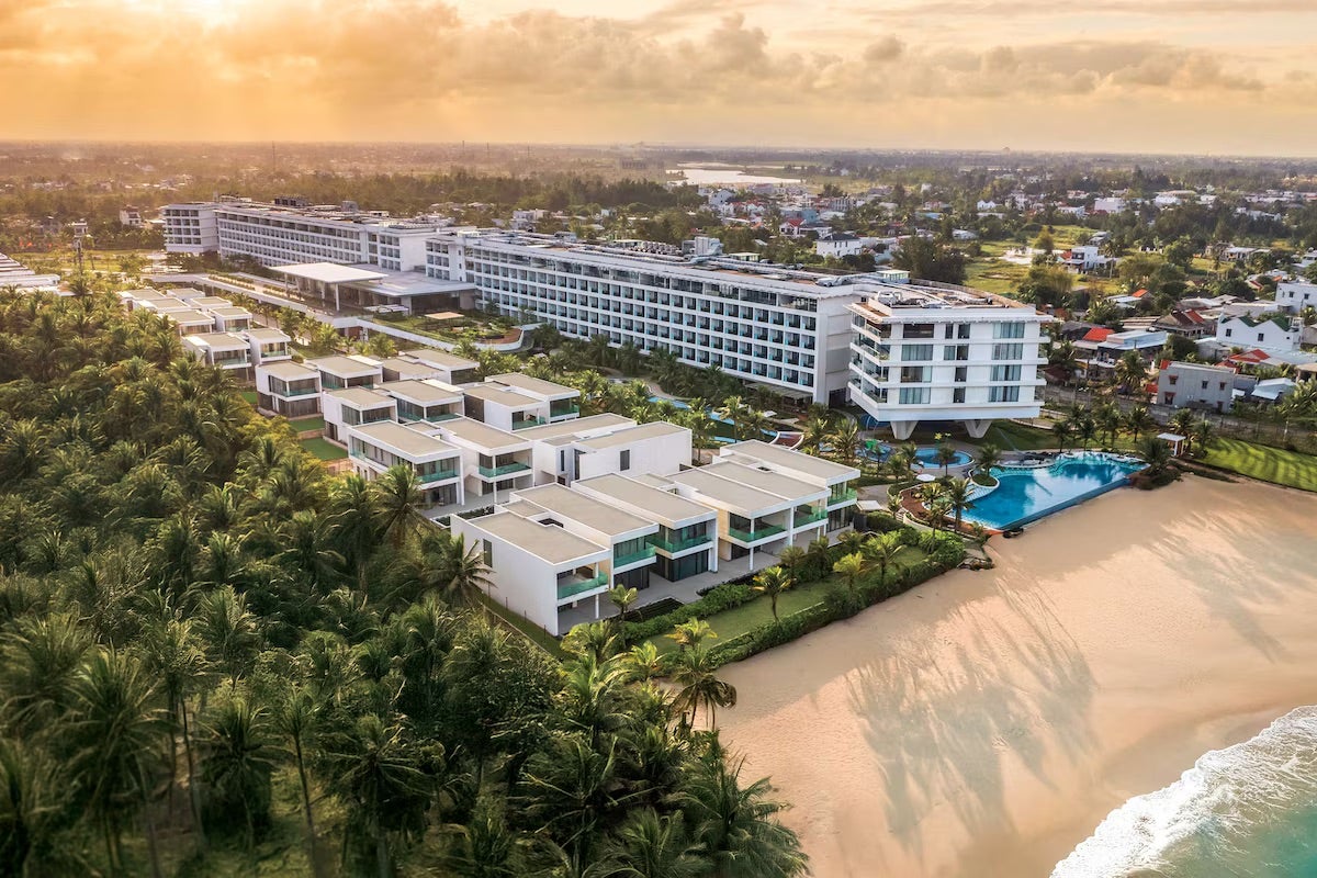 Radisson Blu Resort Hoi An aerial view