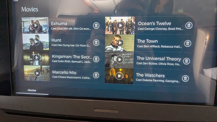 Singapore Airlines A350ULR business class IFE favorites Singapore Airlines A350ULR business class IFE favorites