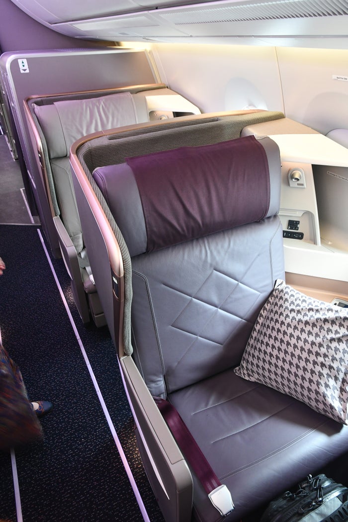 Singapore Airlines A350ULR business class seat 15A 2 Singapore Airlines A350ULR business class seat 15A 2
