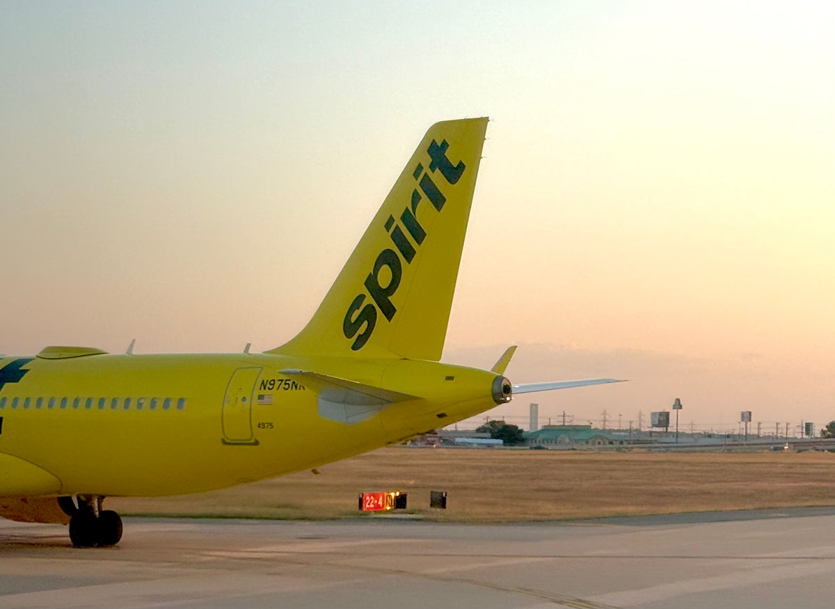 Spirit Airlines at San Antonio SAT Airport