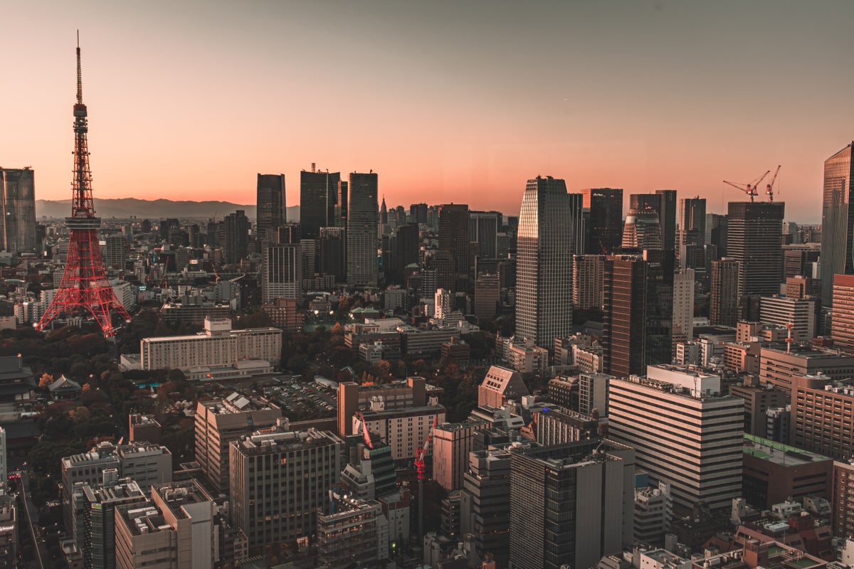 Tokyo sunset