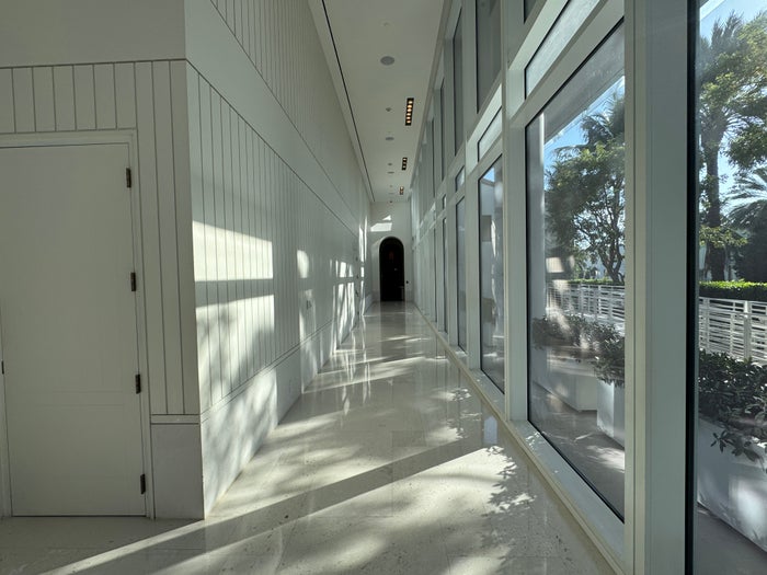 Four Seasons Surf Club hallway entrance