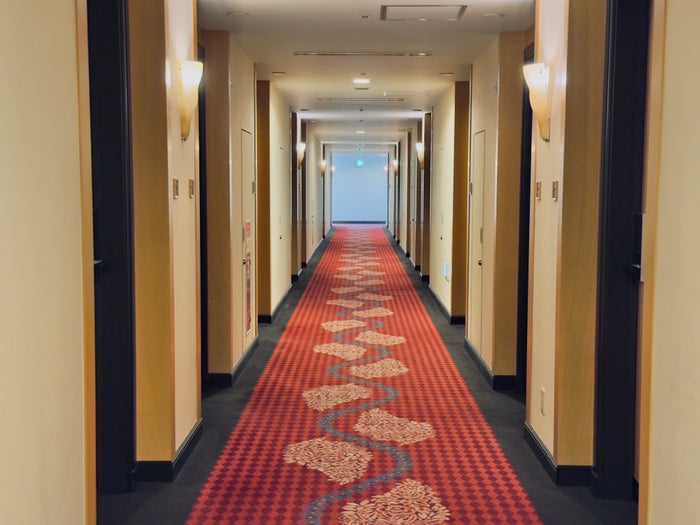 ANA Crowne Plaza Nagoya hallway ANA Crowne Plaza Nagoya hallway