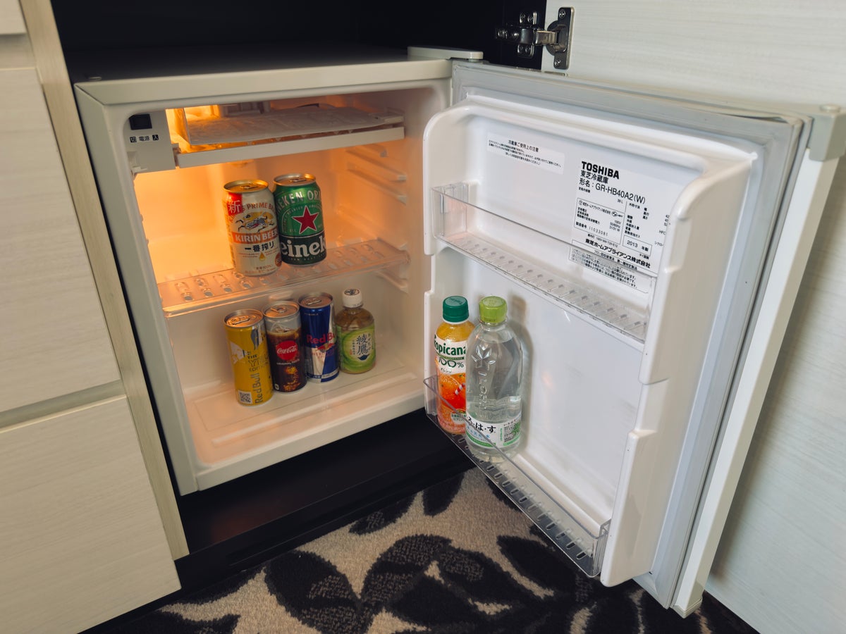 ANA Crowne Plaza Nagoya room minibar