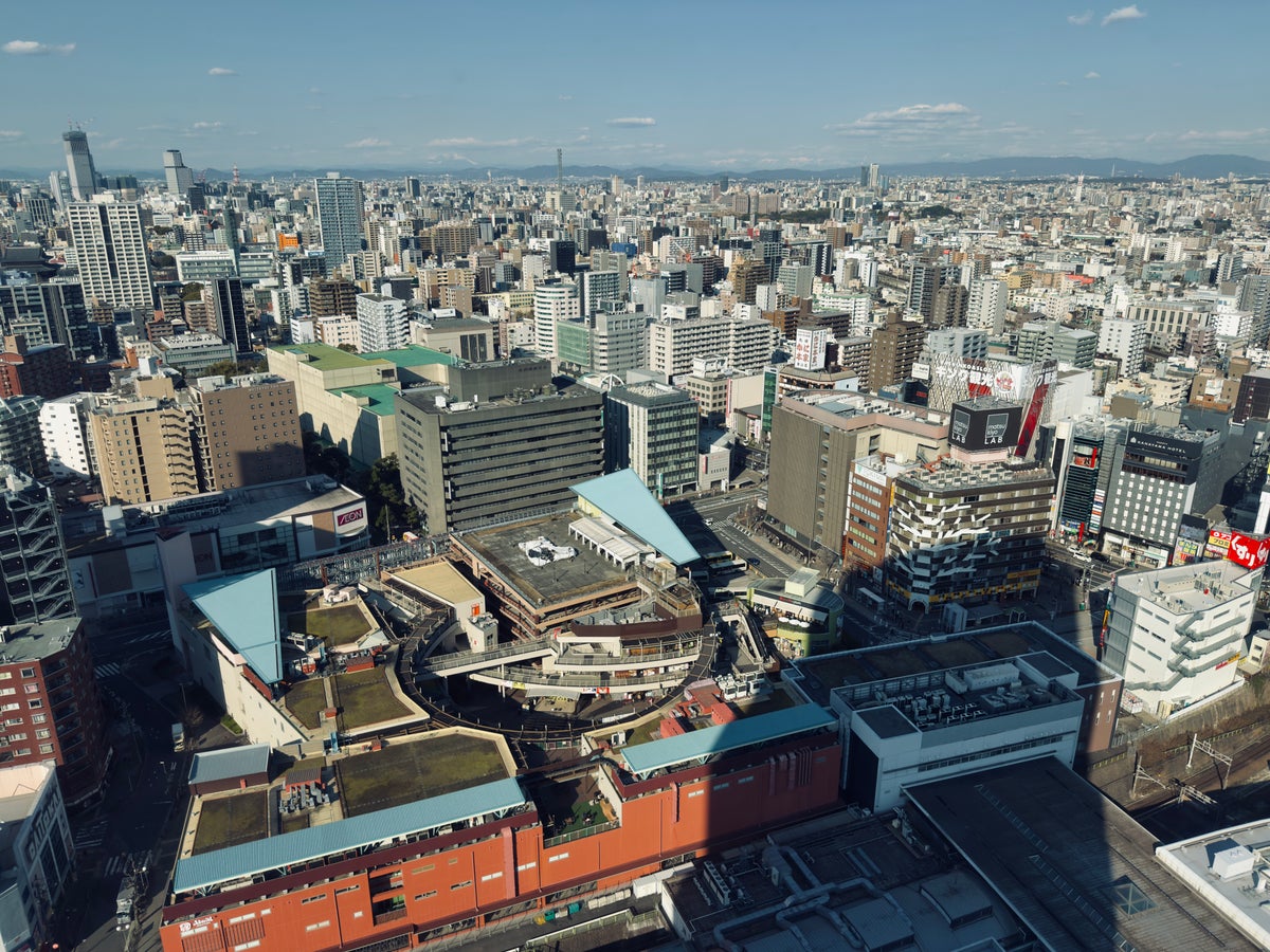 ANA Crowne Plaza Nagoya room view