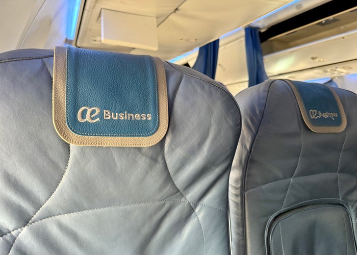 Air Europa business class seats short haul Air Europa business class seats short haul