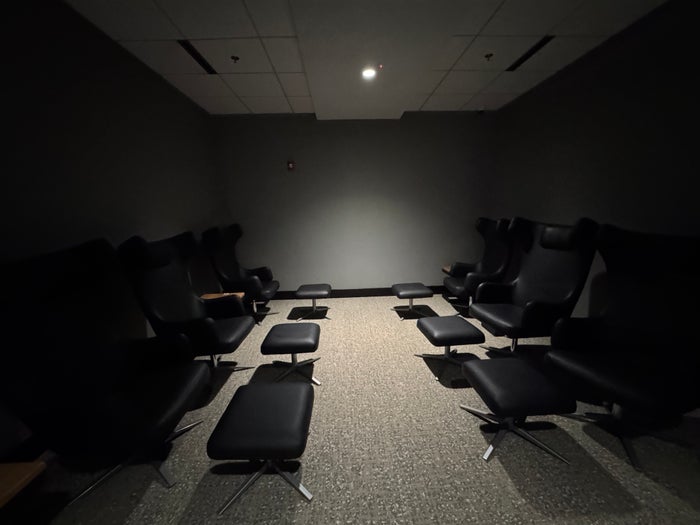 Avianca VIP Lounge rest area 1