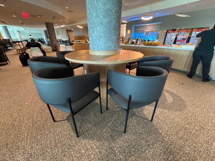 Avianca VIP Lounge seating circular 1