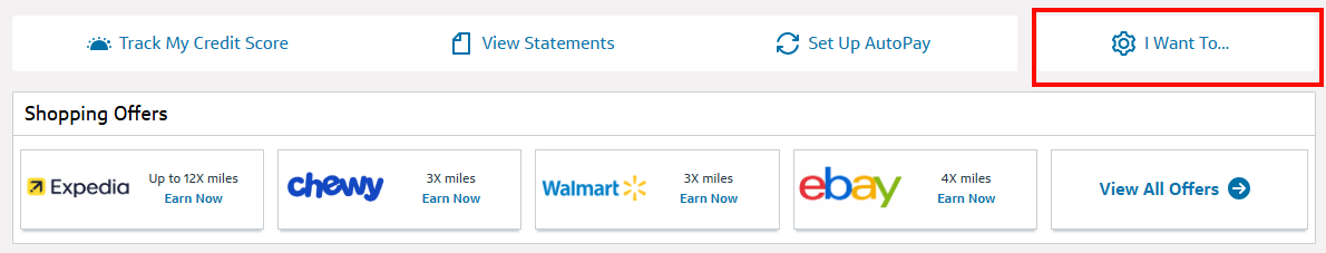 Capital One I Want To
