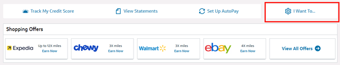 Capital One I Want To