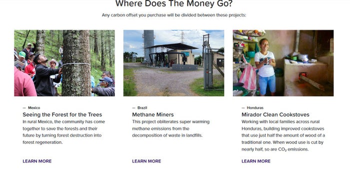Carbon offsets Carbon offsets