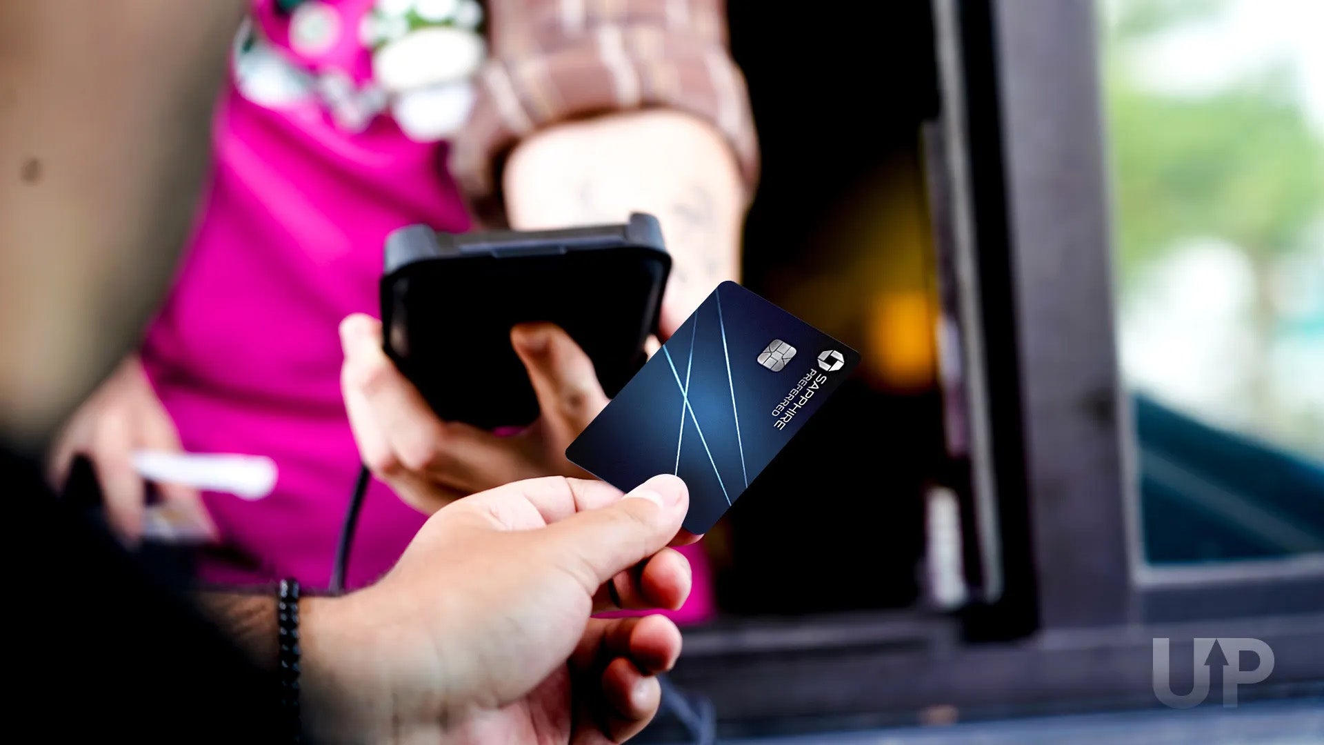 Chase Sapphire Preferred Card Tap Payment Starbucks Upgraded Points LLC