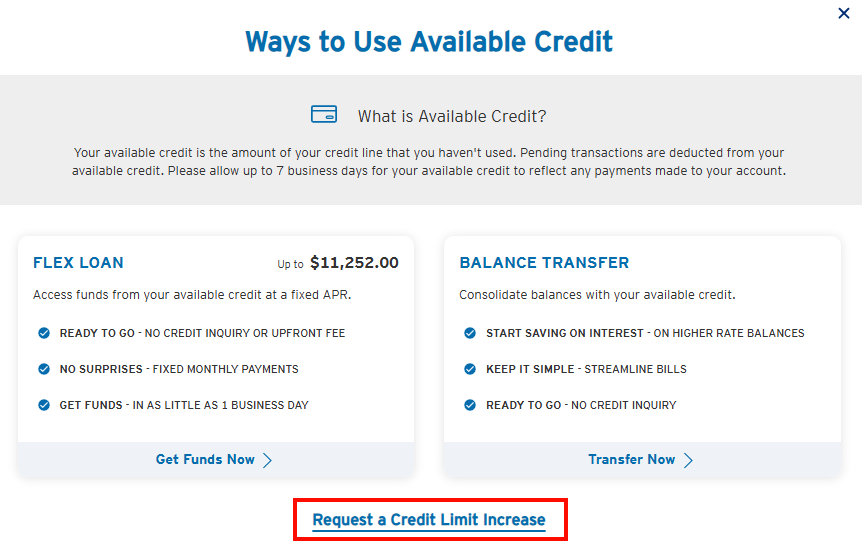 Citi Ways to Use Available Credit