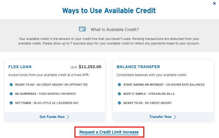 Citi Ways to Use Available Credit