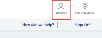 Citi online account Profile link
