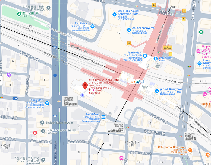 Crowne Plaza Nagoya Google Maps Crowne Plaza Nagoya Google Maps