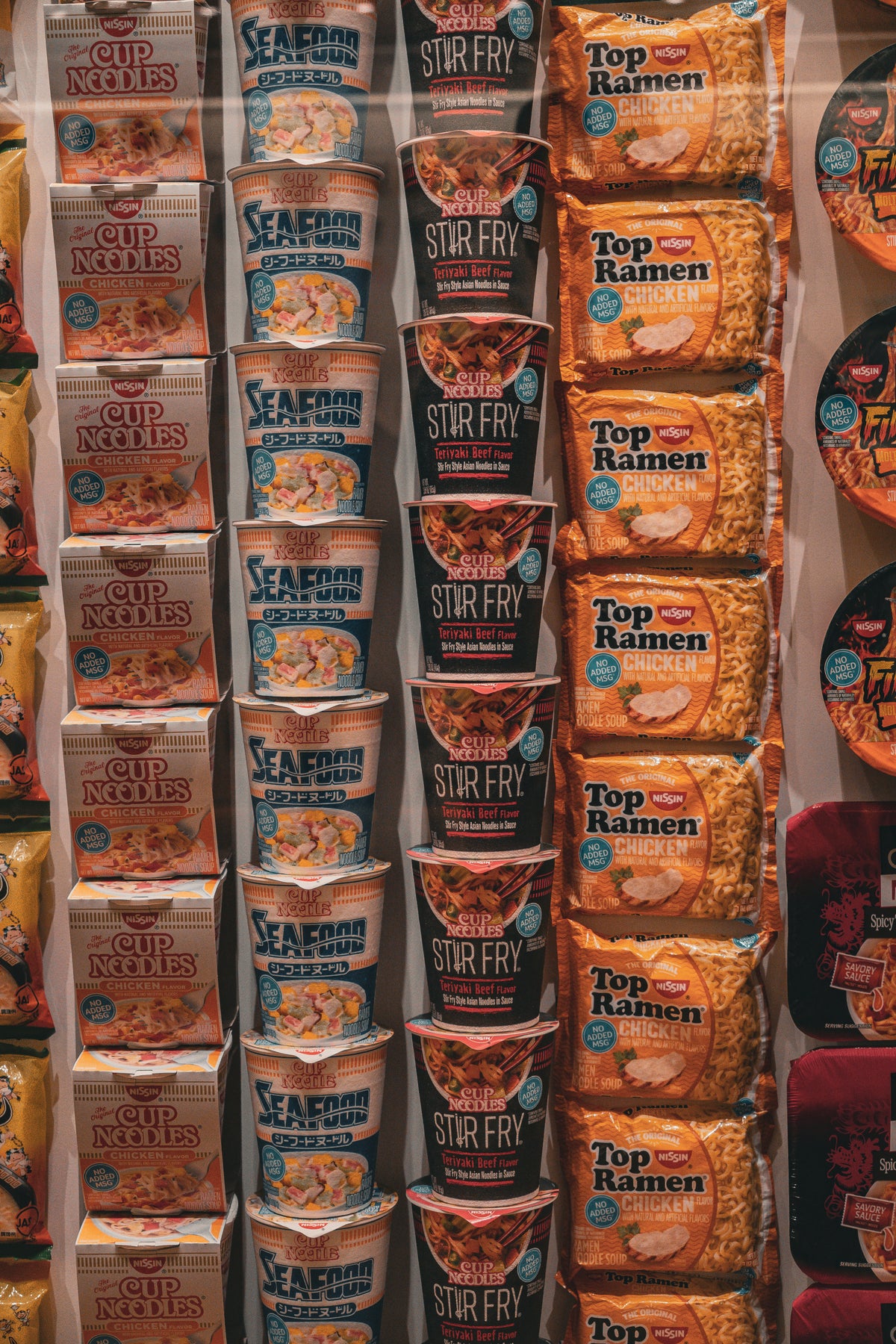 Cup Noodles Museum display
