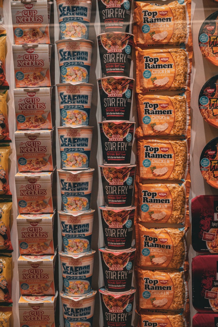 Cup Noodles Museum display