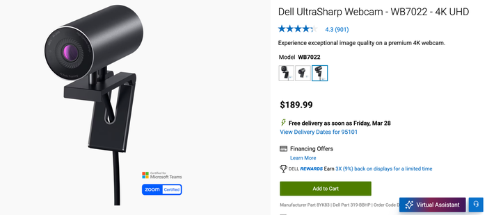 Dell Webcam Amex Plat credit Dell Webcam Amex Plat credit