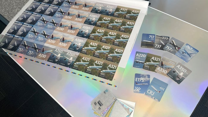 Delta Unveils New Centennial Trading Cards