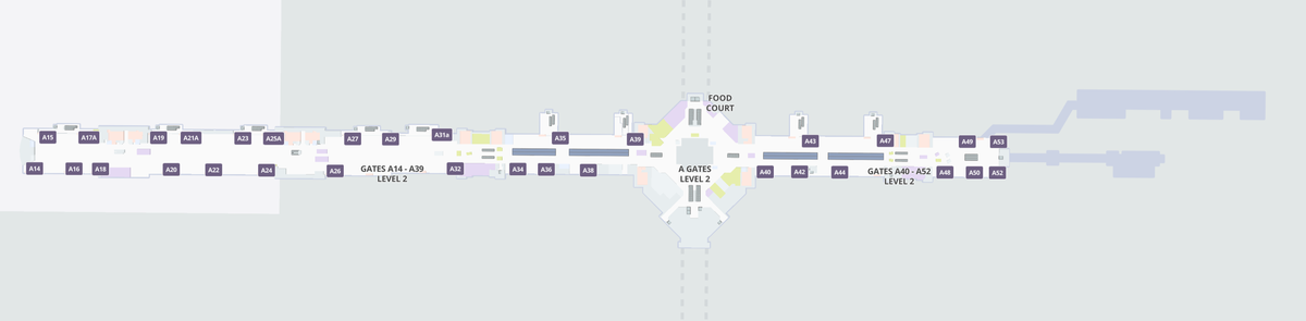 Denver International Airport A Gates