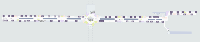 Denver International Airport B Gates