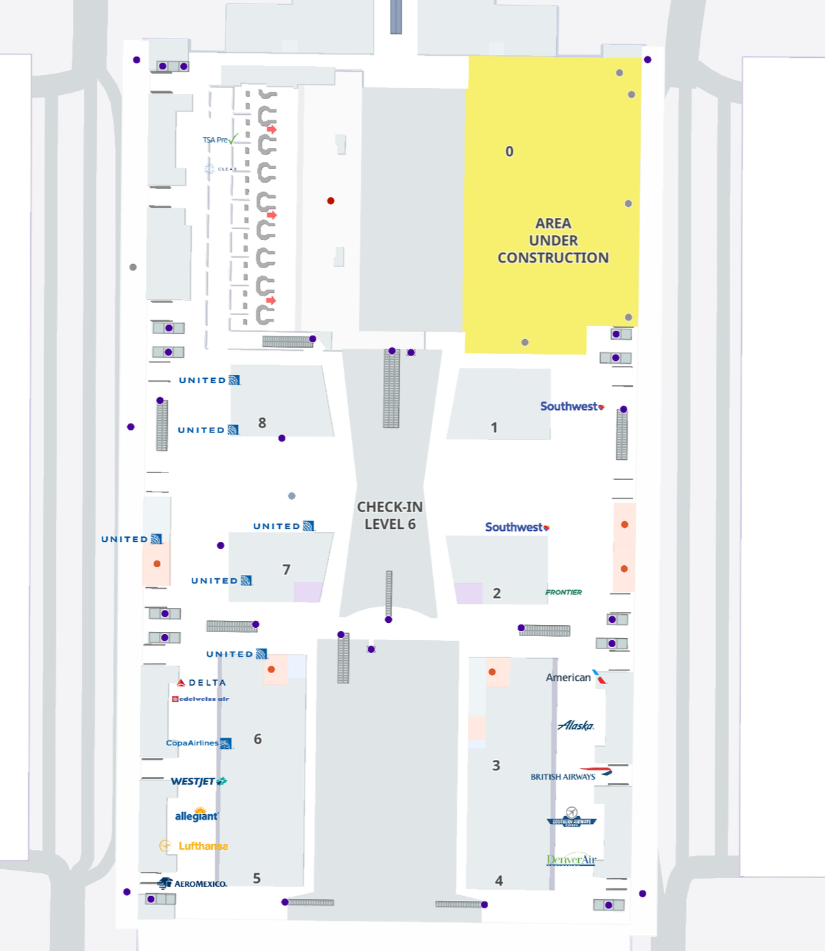 Denver International Airport Jeppesen Terminal