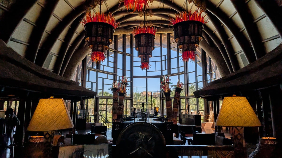Disneys Animal Kingdom Lodge Kidani Village lobby