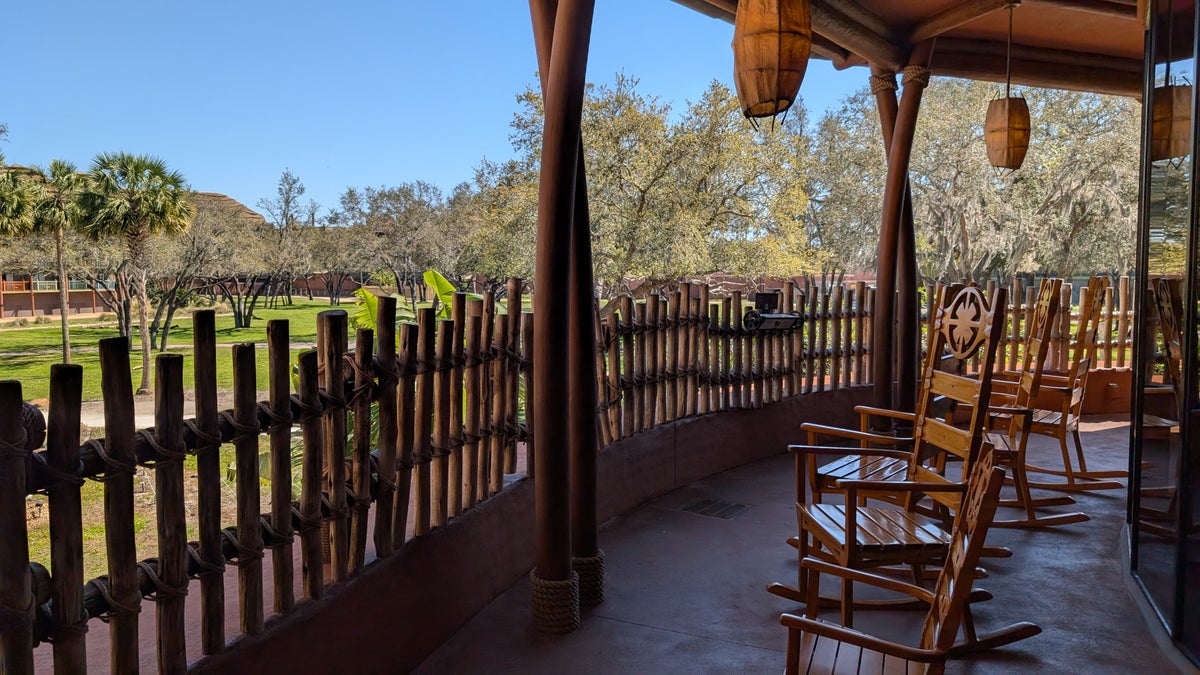 Disneys Animal Kingdom Lodge Kidani Village savanna overlook