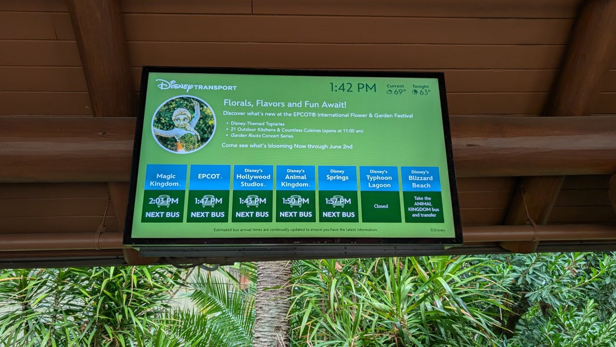Disneys Animal Kingdom Lodge amenities bus transportation wait times