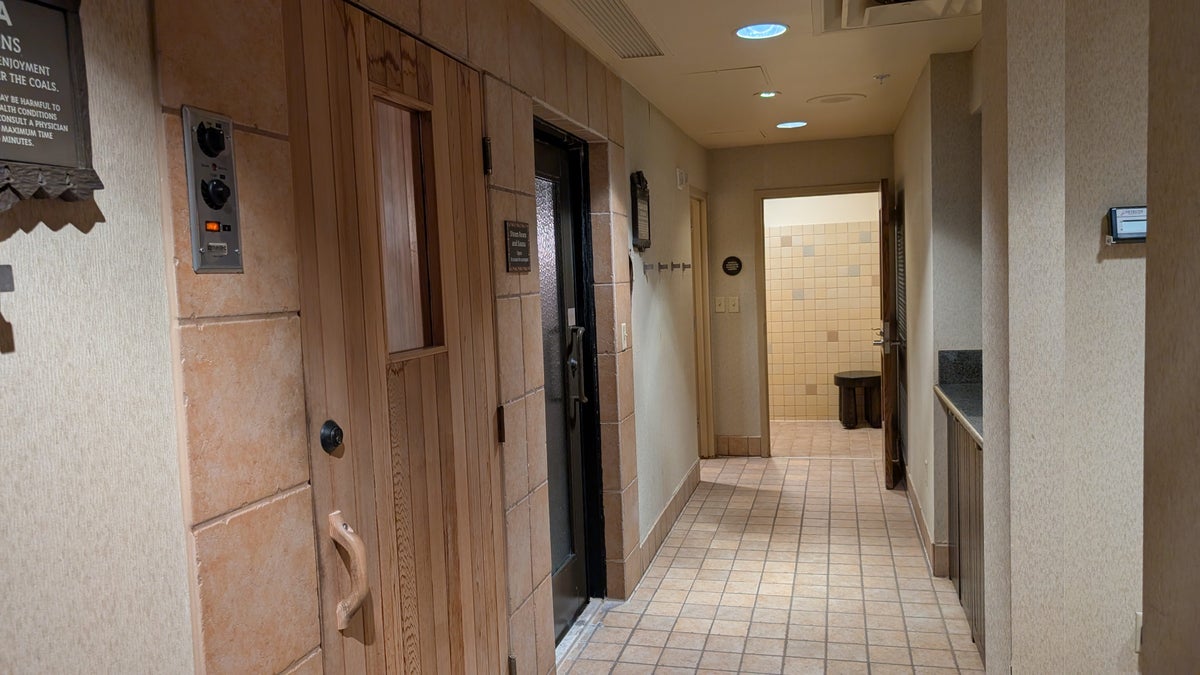 Disneys Animal Kingdom Lodge amenities fitness center sauna and steam room