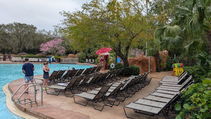 Disneys Animal Kingdom Lodge amenities pool loungers Disneys Animal Kingdom Lodge amenities pool loungers