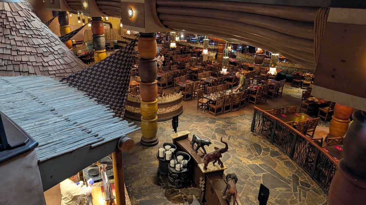 Disneys Animal Kingdom Lodge dining Boma dining room