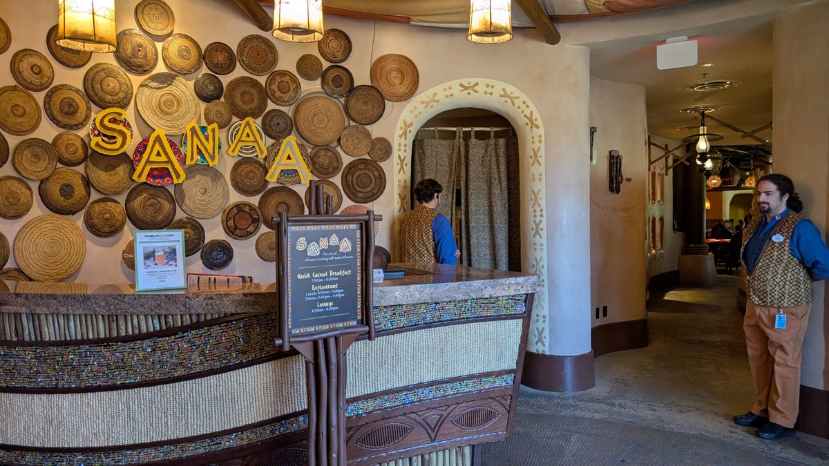Disneys Animal Kingdom Lodge dining Sanaa